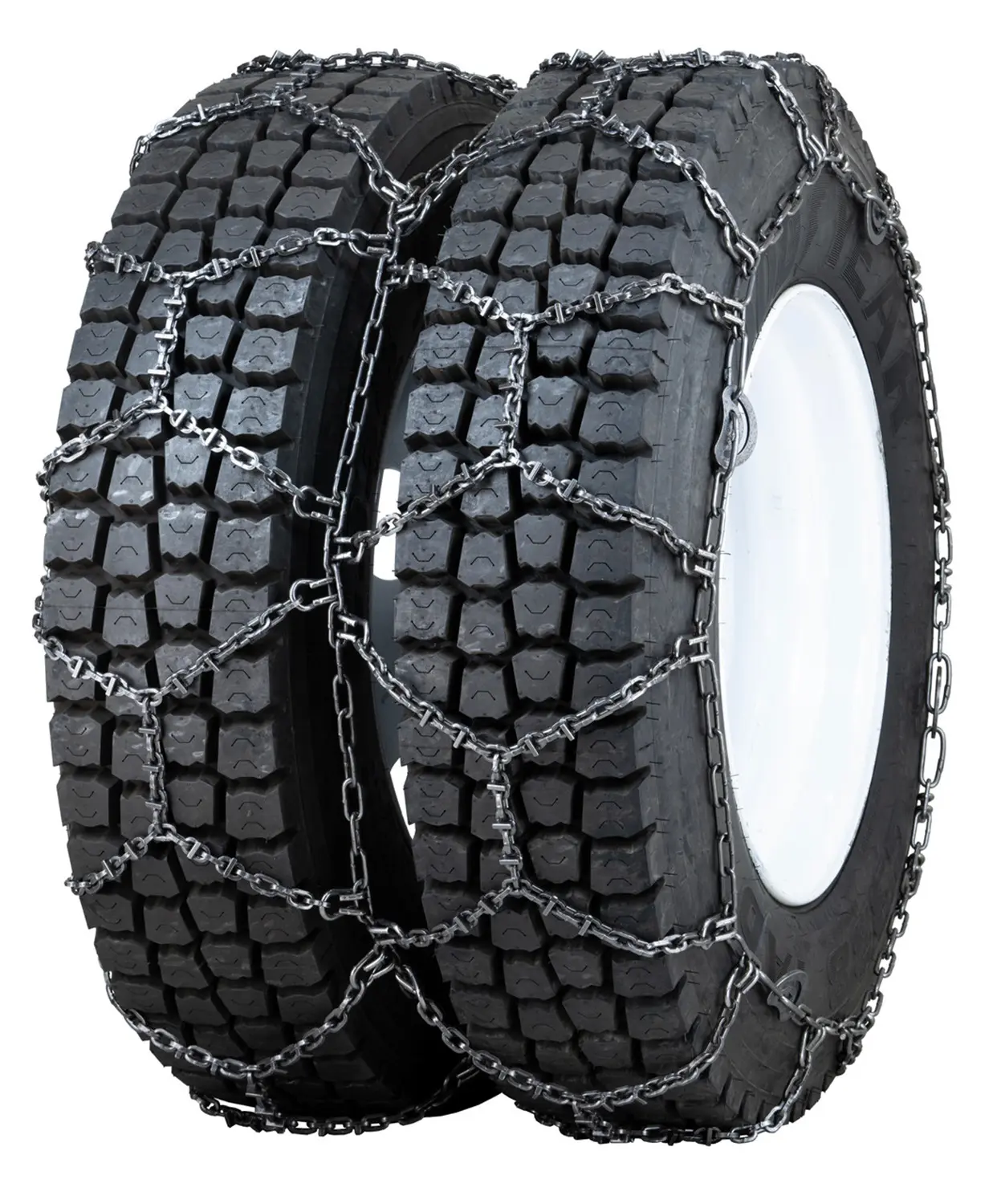 Trygg 5mm Alloy Scan Trac Dual Cam Truck Tire Chains | Free US
